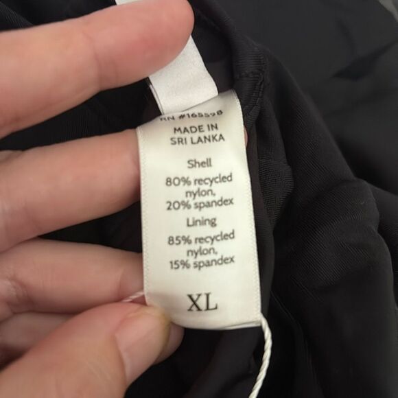 Andie Swim The Cheeky Mykonos One Piece Swimsuit Black size XL NWT - Picture 5 of 7